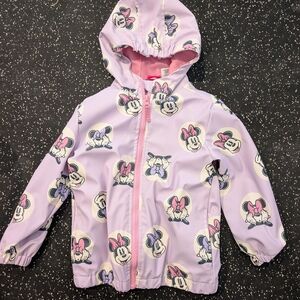 Disney Pink and Lilac Minnie Hooded Jacket